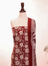 Bin Saeed Printed Khaddar Suits Unstitched 3 Piece - BS25K ALL15